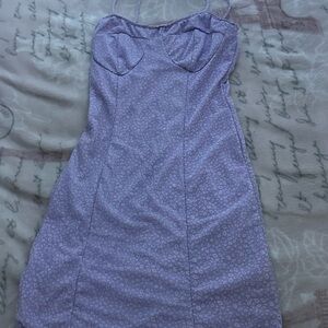 Aeropostale Lavender Floral Mini Dress